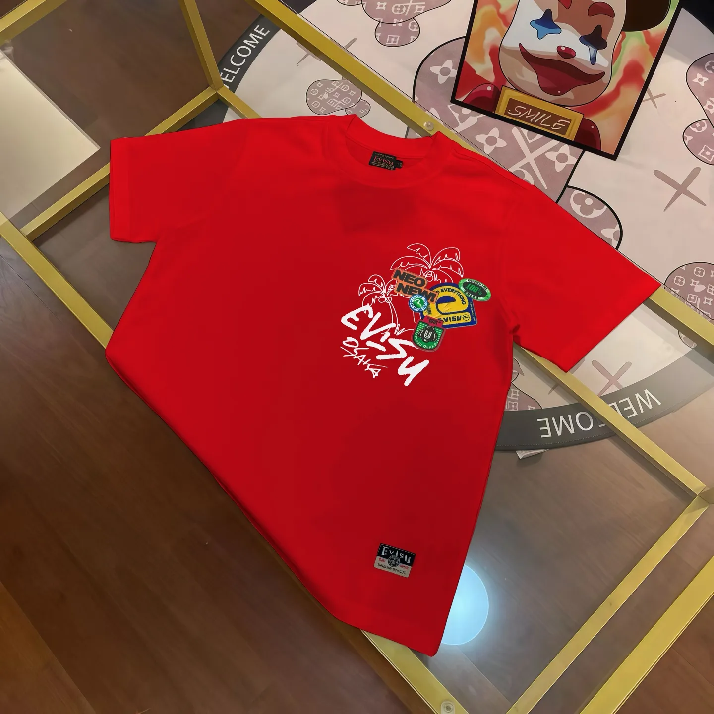 EVISU 2025 T Sizes S-XXL